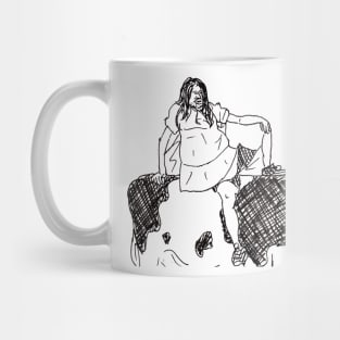 lee mack - west country lady godiva Mug